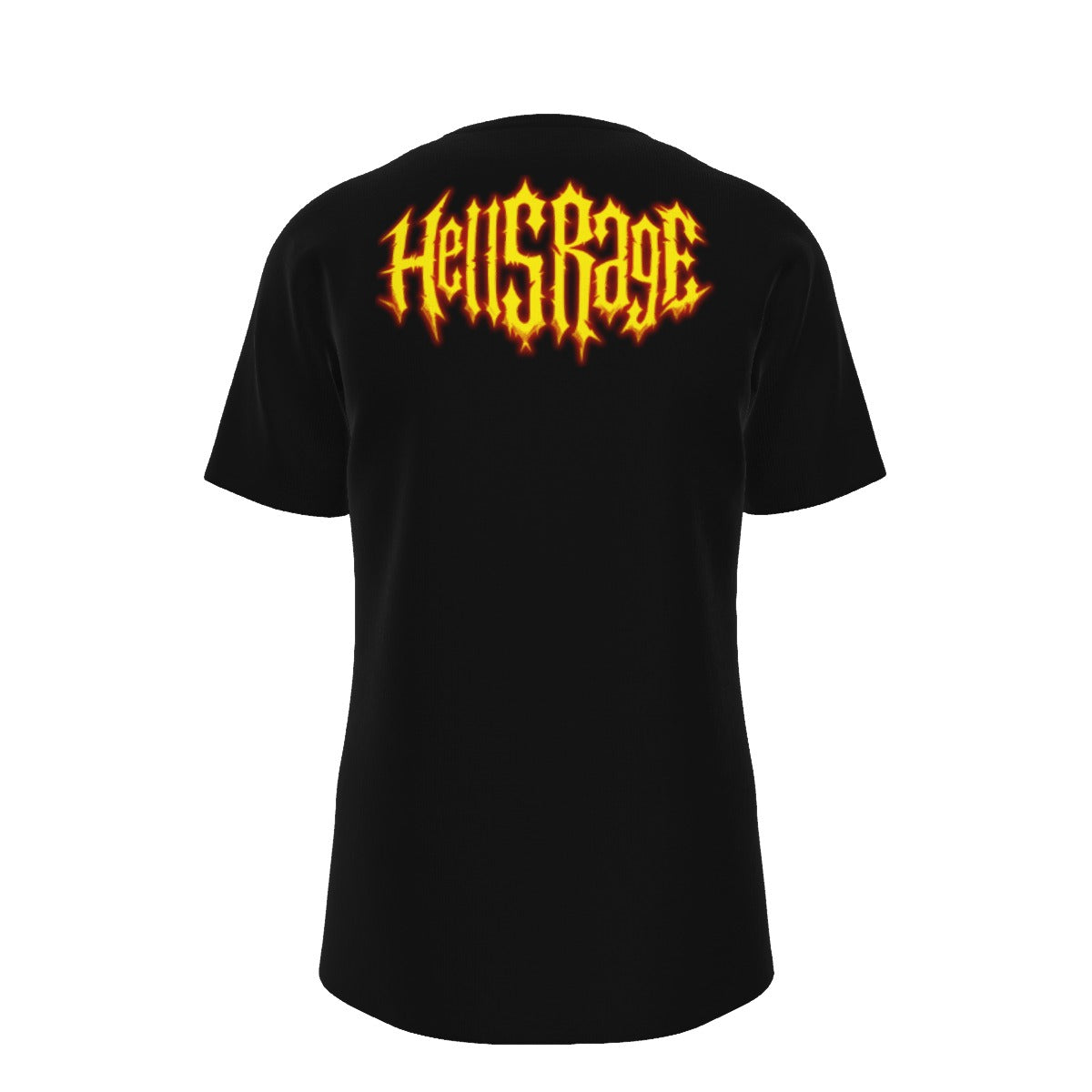 HELLSRAGE "DEMON CREATION" MEN'S T-SHIRT FRONT & BACK