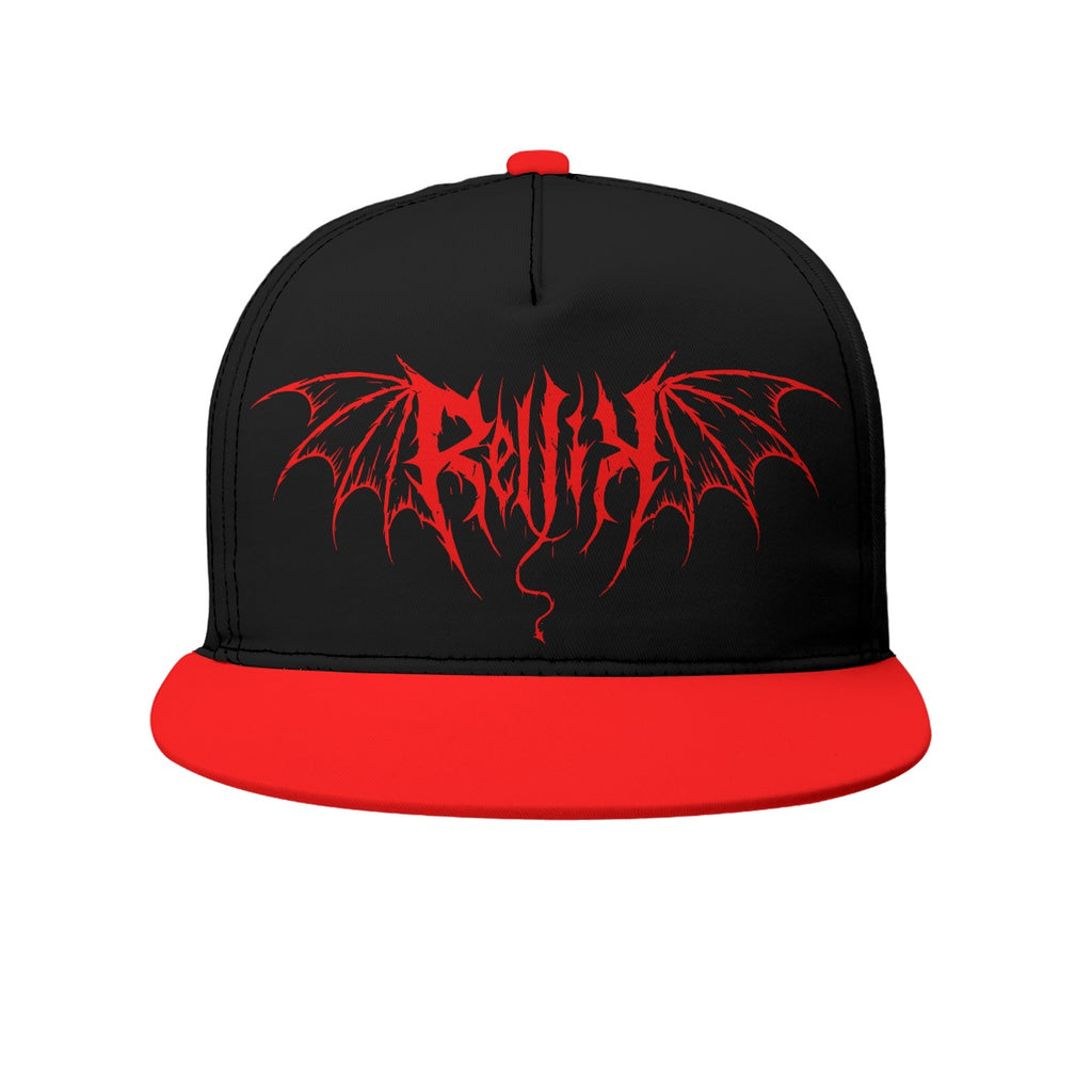 RelliK Red & Black Snapback Hat