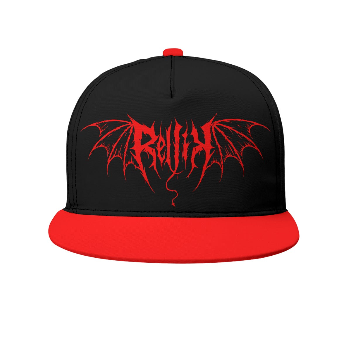RelliK Red & Black Snapback Hat
