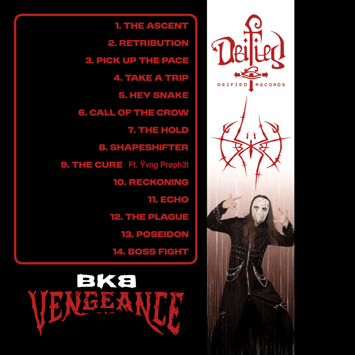 BKB – Vengeance CD (2025)