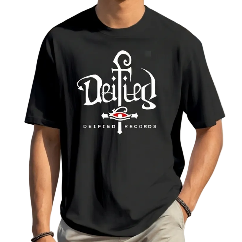 Deified Records OG White Logo Men's T-Shirt