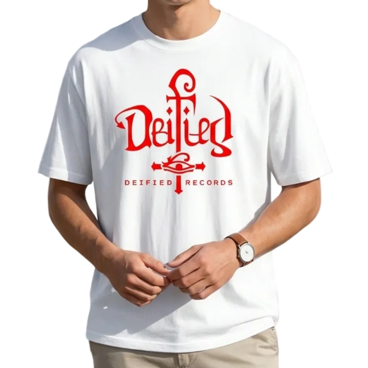 Deified Records OG Red Logo Men's T-Shirt