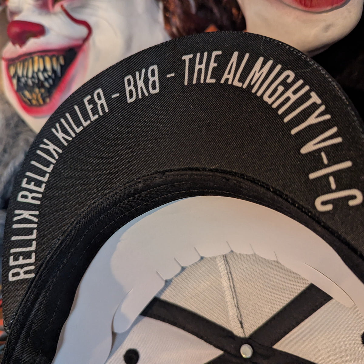 Hellsrage Black Snapback Hat